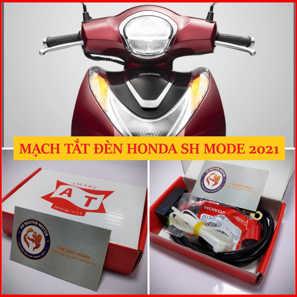 MẠCH TẮT MỞ ĐÈN VÀ PASSING CHO XE HONDA SHMODE 2021