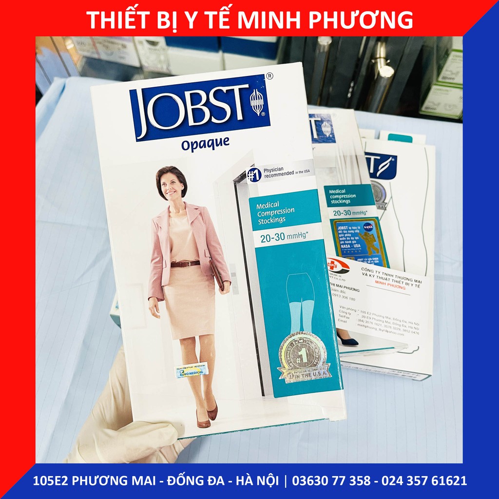 Vớ đùi - vớ gối y khoa cao cấp, mỏng thương hiệu JOBST OPAQUE