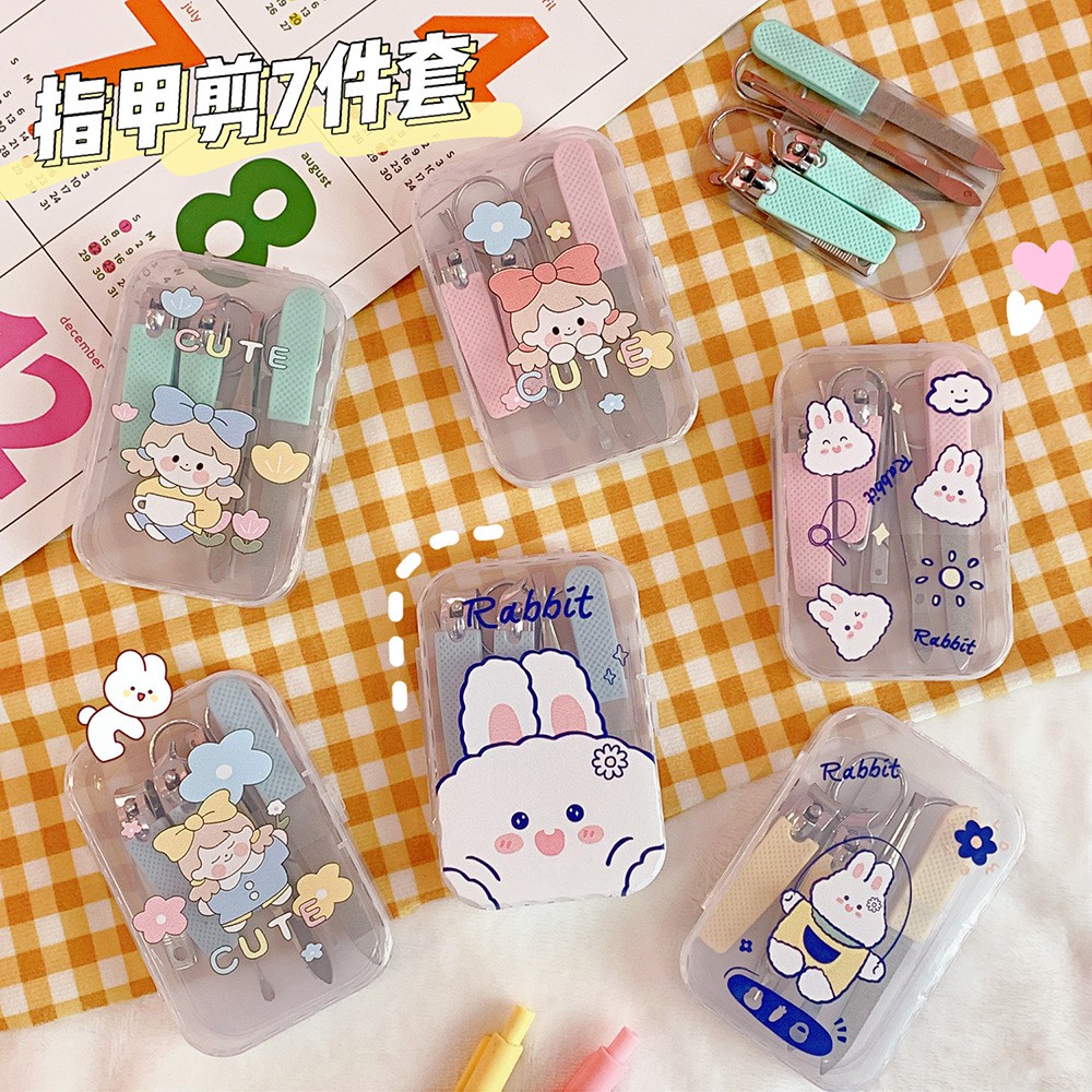 Bộ Dụng Cụ Cắt Móng Tay Đa Năng ❣️[DEAL SỐC]❣️Tiện Dụng Cho Nữ Dễ Thương (mẫu ib)..