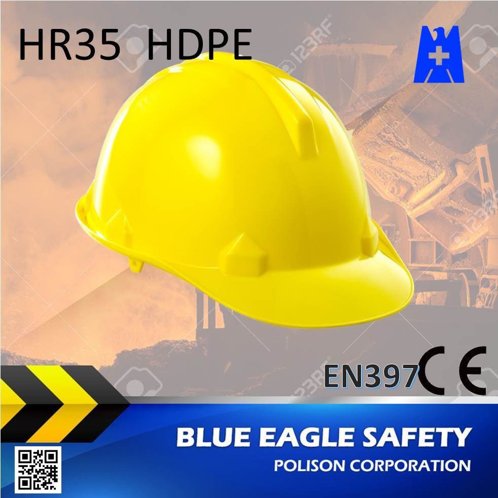 Mũ bảo hộ công nghiệp có núm vặn Blue Eagle HR35