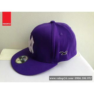 MŨ SNAPBACK NY TRƠN ĐEN, NÂU , TÍM , VÀNG