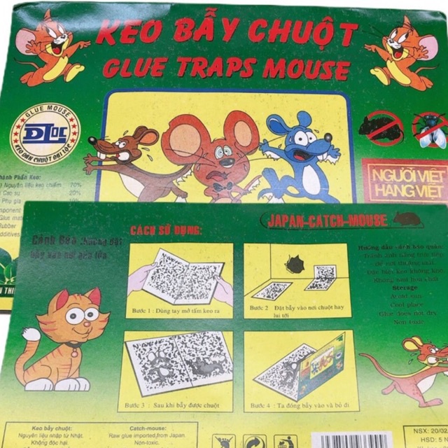 combo 5 miếng keo bẫy chuột siêu dính