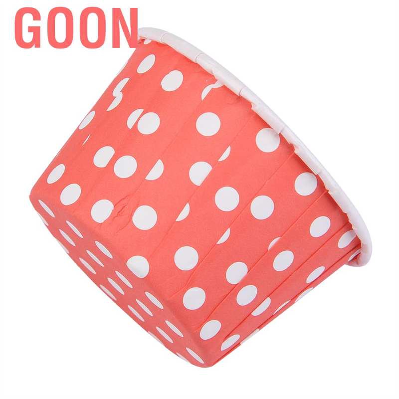 Set 100 Cốc Giấy Làm Bánh Cupcake Tiện Lợi