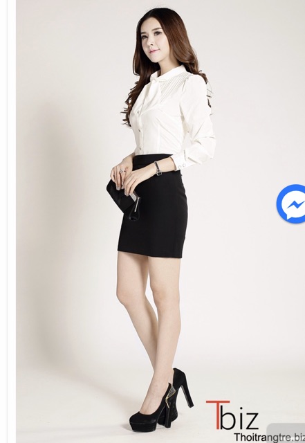 Chân váy ôm ngắn- Thời trang công sở