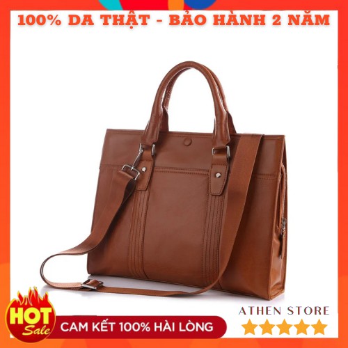 Túi Xách Nam Công Sở Chất Liệu Da Bò Cao Cấp Đựng Laptop Ipad Tài Liệu Chất Lượng Tiêu Chuẩn Châu Âu TX101