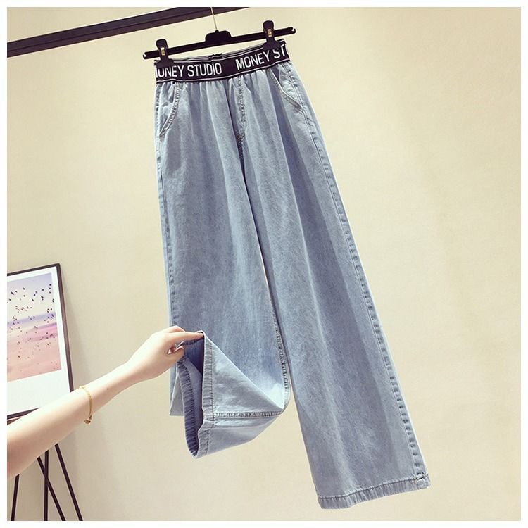 Quần Jeans Dài Lưng Cao Ống Rộng Co Giãn Cho Nữ Blxy520.Vn | BigBuy360 - bigbuy360.vn