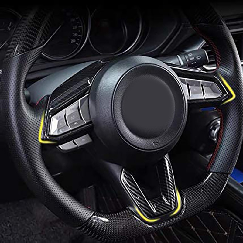 Miếng Dán Trang Trí Vô Lăng Xe Hơi Mazda 3 6 Cx3 CX-3 CX-5 CX5 Cx8 CX 9 Axela Atenza 2017-2019