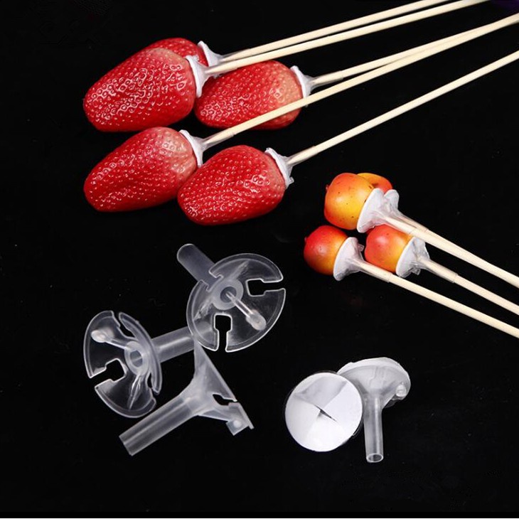 Bộ 10 Giá Đỡ Cắm Hoa/Trái Cây/ Kẹo Mút Hình Cầu Độc Đáo DIY