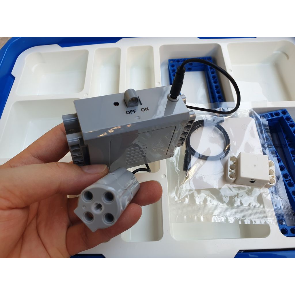 Lego lắp ráp 80 mô hình kỹ thuật có động cơ DIY BanBao 6932