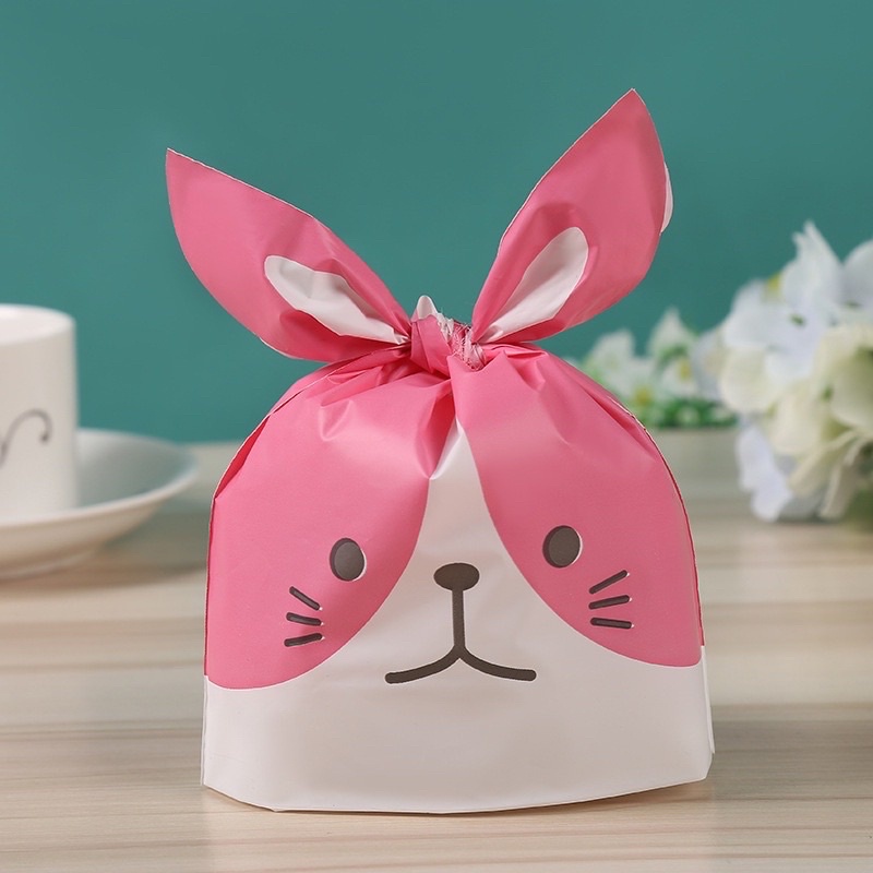 Set 10 túi chia quà sinh nhật, túi đựng bánh kẹo in hình dễ thương