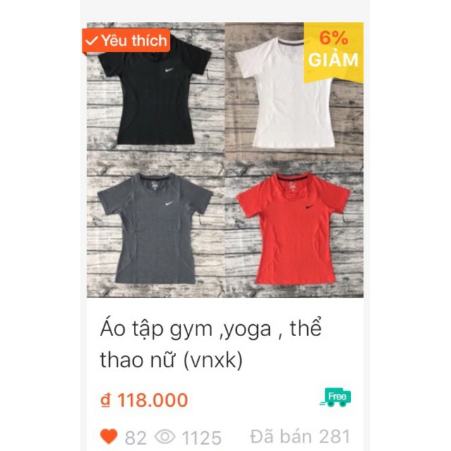 Áo thun ôm body tay ngắn - [Hình thật 100%]