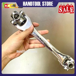 Cờ lê 8 đầu đa năng - 8 đầu xoay hãng LINBON