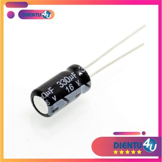 10 tụ hóa 330uf 16v 330uf/16v