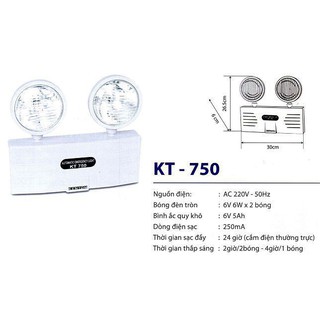ĐÈN SẠC KHẨN CẤP KENTOM - KT-750