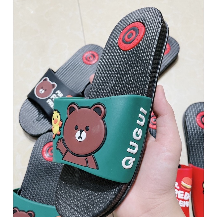 dép nữ - dép gấu QQ siêu cute