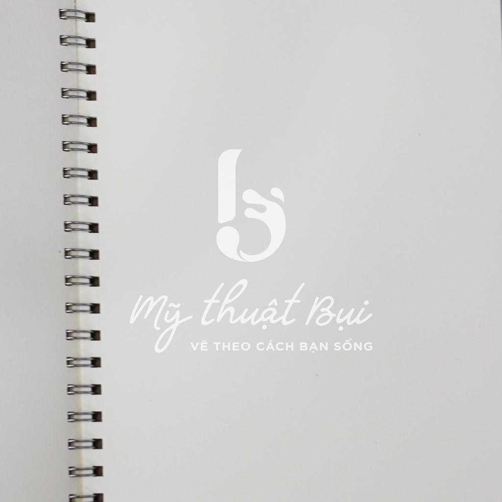 Sổ sketchbook A4 ký họa dùng được cho chì, bút kim, đệm màu nước