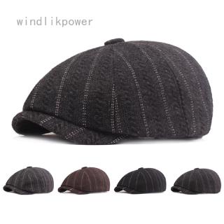 Mũ beret vải nỉ thời trang cho nam