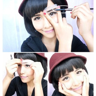 Khuôn kẻ lông mày Mini Brow Class bộ 3 kiểu