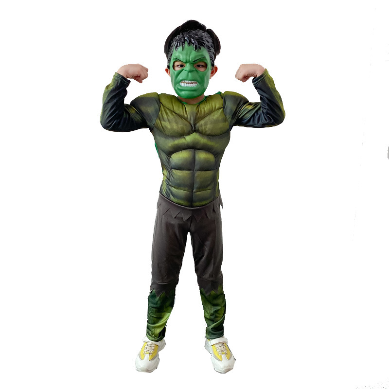 Trang Phục Hóa Trang Hulk Nhân Dịp Halloween Cho Người Lớn Và Trẻ Em