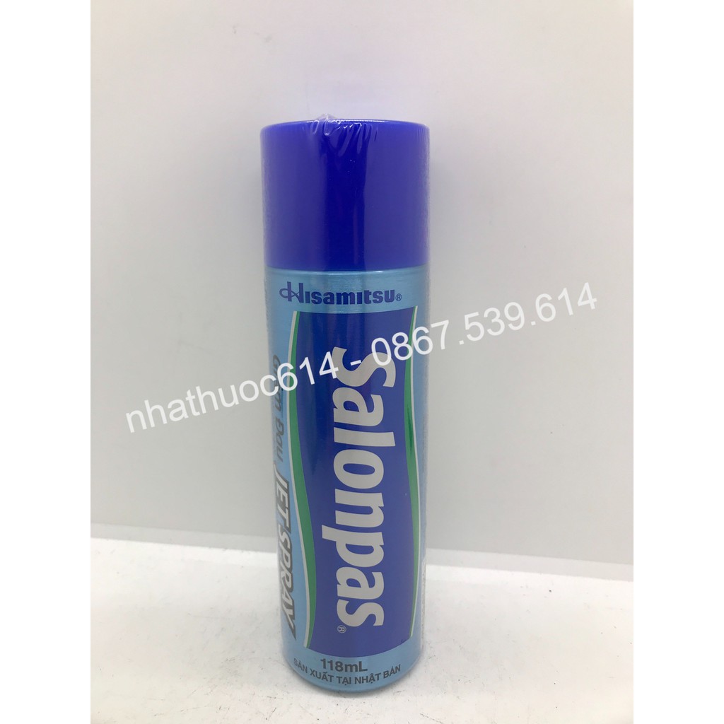 Chai xit giảm đau Salonpas