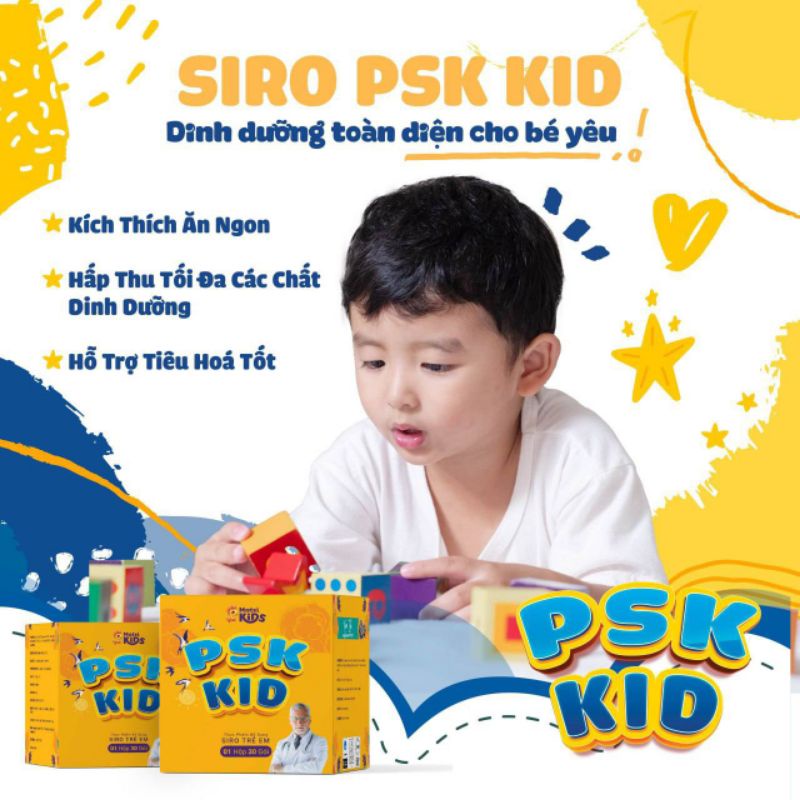 [CHÍNH HÃNG] SIRO ĂN NGON-ĐỀ KHÁNG CHO BÉ PSK KID