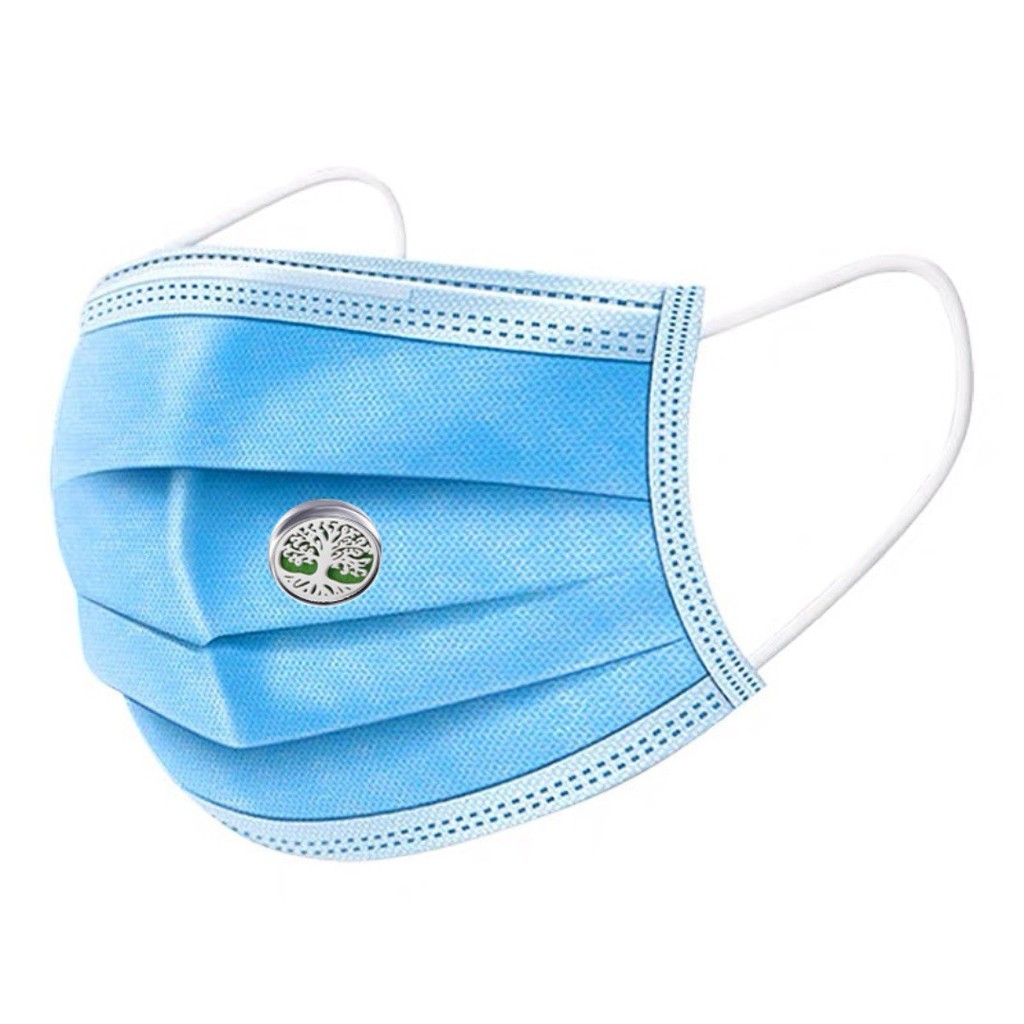 12mm Mask Magnet Hương liệu Clasp YL Tinh dầu Diffuser 10 miếng bông miễn phí