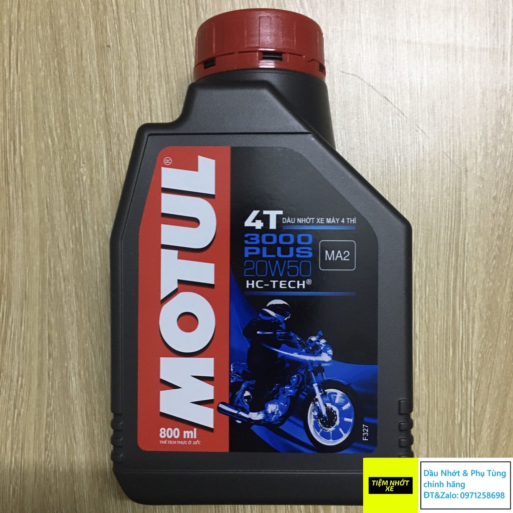 Nhớt xe số cao cấp Motul 3000 Plus 4T 20w50
