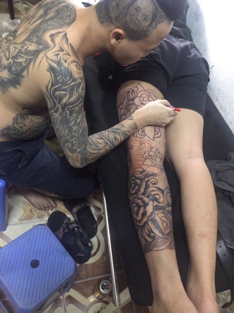 Máy xăm trung cấp chạy khung