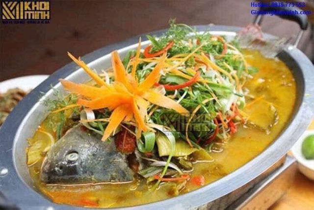 [TIỆN VÔ CÙNG]Khay cá chép om dưa