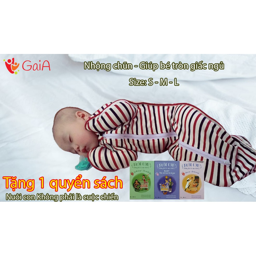 Nhộng chũn túi ngủ - bé ngủ ngon theo phương pháp easy