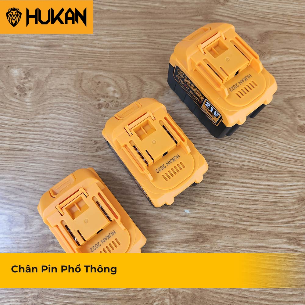 Pin HUKAN Hệ F Tháo Máy 5Cell, 10Cell, 15Cell Chân Pin Phổ Thông Phù Hợp Nhiều Loại Máy Chân Phổ Thông