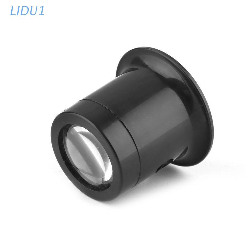 1 Kính Lúp 10X Chuyên Dụng Cho Thợ Sửa Đồng Hồ Trang Sức Màu Đen
