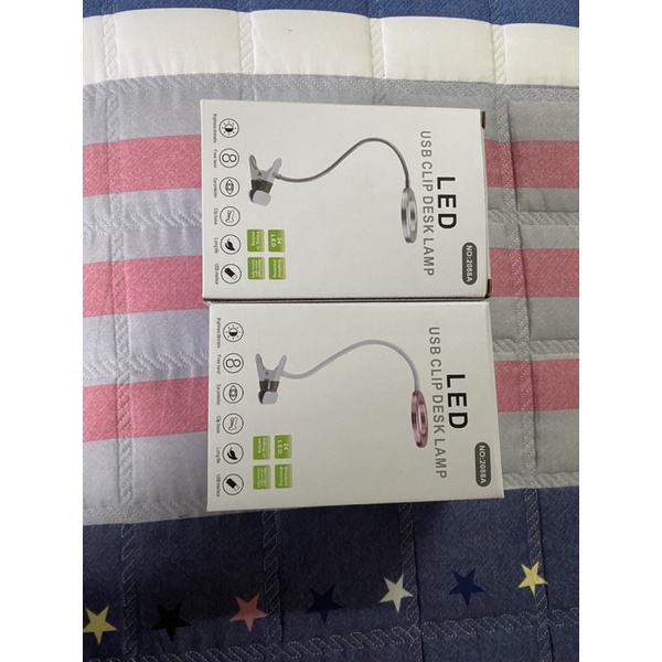 Đèn Led Mini Kẹp Bàn Làm Nail, Nối Mi ,Phun Xăm 2 Chế Độ Sáng