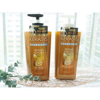Cặp Gội Xả Kerasys Advanced Ampoule Repair