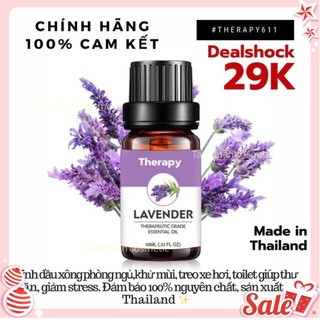 Tinh dầu nguyên chất hoa oải hương lavender therapy 10ml