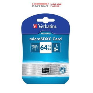 Thẻ nhớ Verbatim Micro SDHC 16GB Class 10
