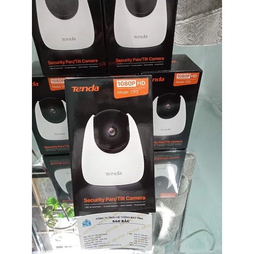 Camera an ninh WiFi quay quét FullHD Tenda CP3