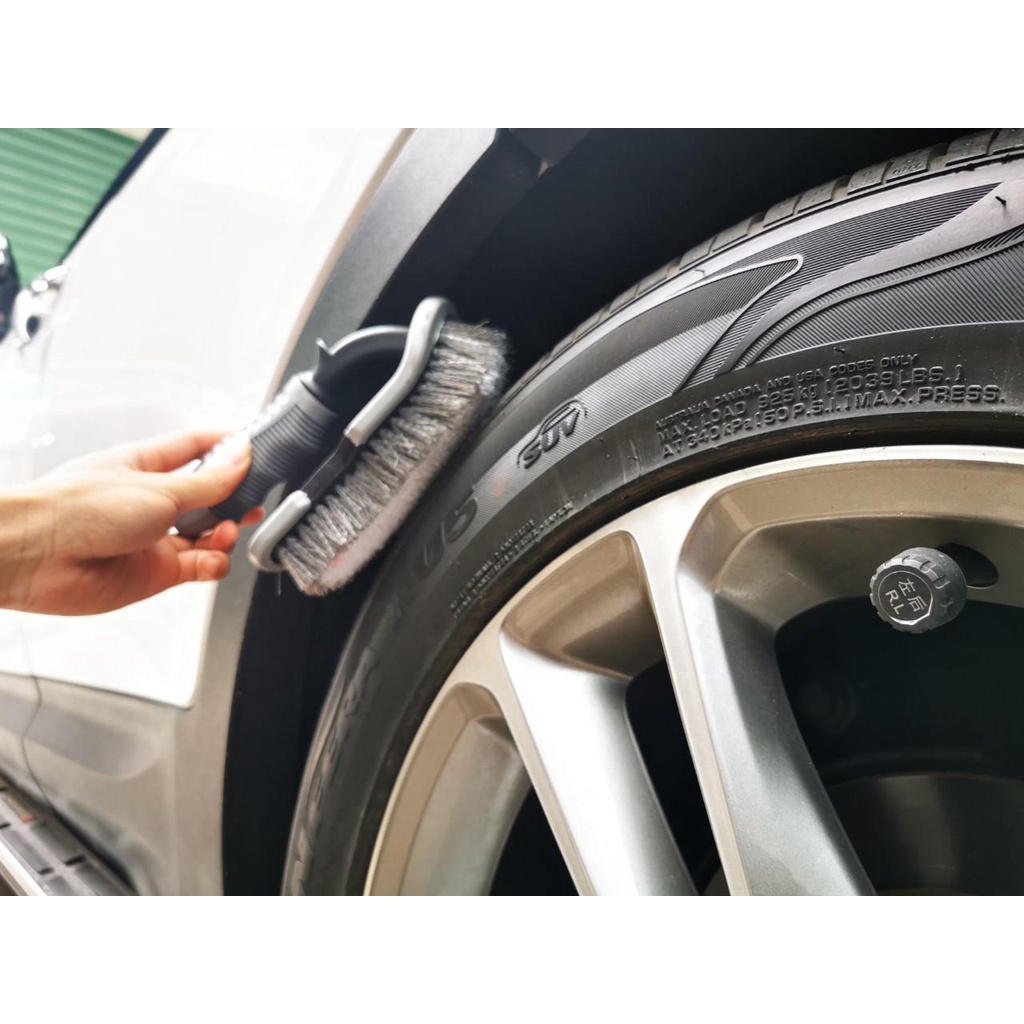Bàn Chải Vệ Sinh Lốp Bánh Xe Bảng Lớn, Bàn Chải Vệ Sinh Lốp Ô tô Xe Máy 19cm