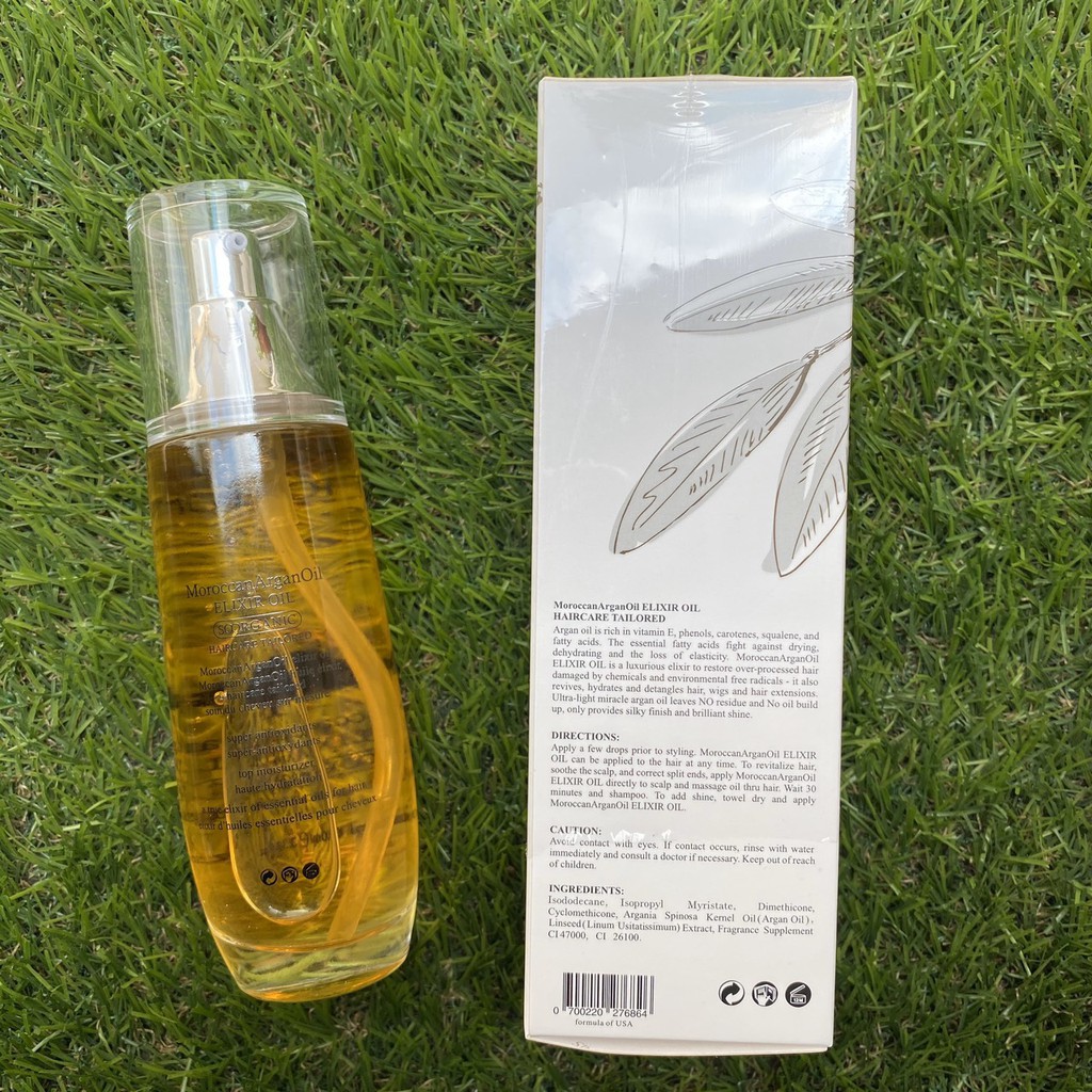 Tinh dầu dưỡng tóc cao cấp Otto Keunis Moroccan Argan Oil Elixer 100ml