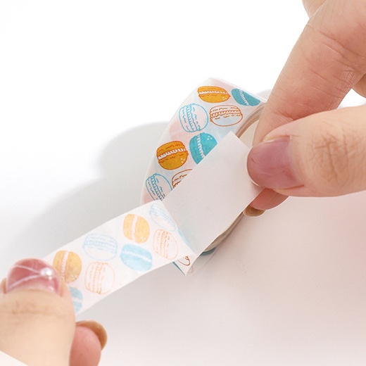 Peach Cheese cow Dessert Life series tape stickers Diary Scarpbooking DIY Decoration Washi Tape