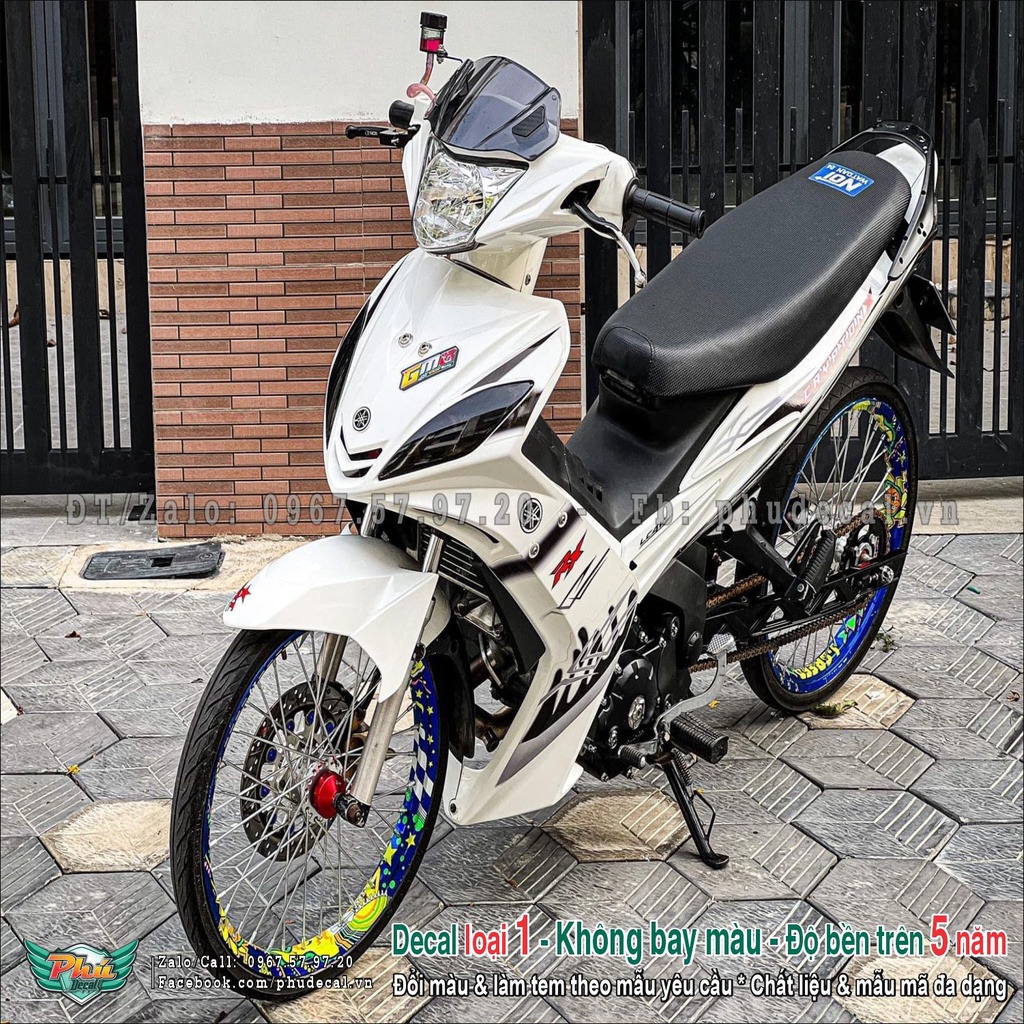 Tem rời Ex 2006-2010 Trắng Crypton (5)