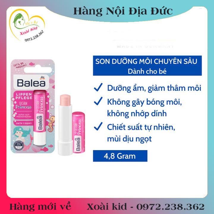 [auth] Son dưỡng môi  giúp môi căng bóng, mềm mịn Balea nội địa Đức,Đủ Bill [Hot]