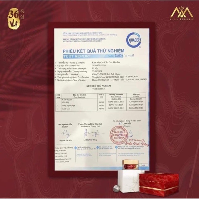 Cao mụn sâm đỏ 36 vị 15gr