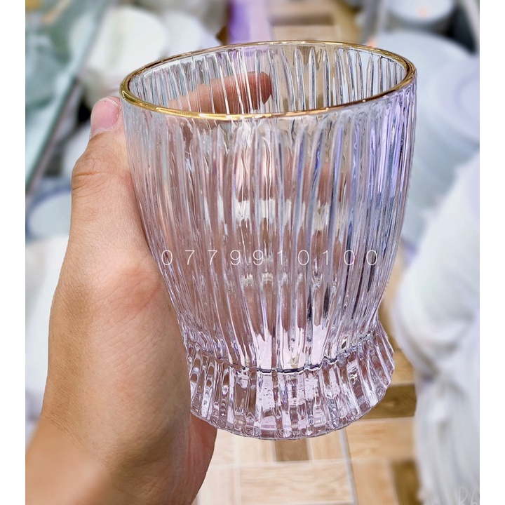 LY THUỶ TINH CHỊU NHIỆT STYLE HÀN QUỐC 285ml-350ml
