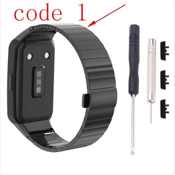 Dây Đeo Inox Cho Đồng Hồ Thông Minh Huawei Honor Band 6