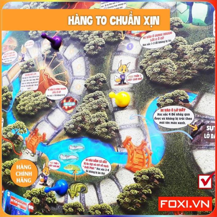 Board game-Đi tìm kho báu mini 1 Foxi-đồ chơi phát triển tư duy-dễ chơi-vui nhộn-giá siêu rẻ