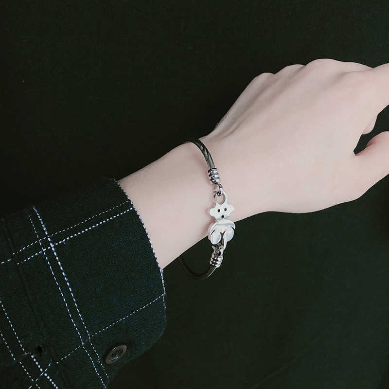 Vòng Tay Hợp Kim Hình Gấu Xinh Xắn