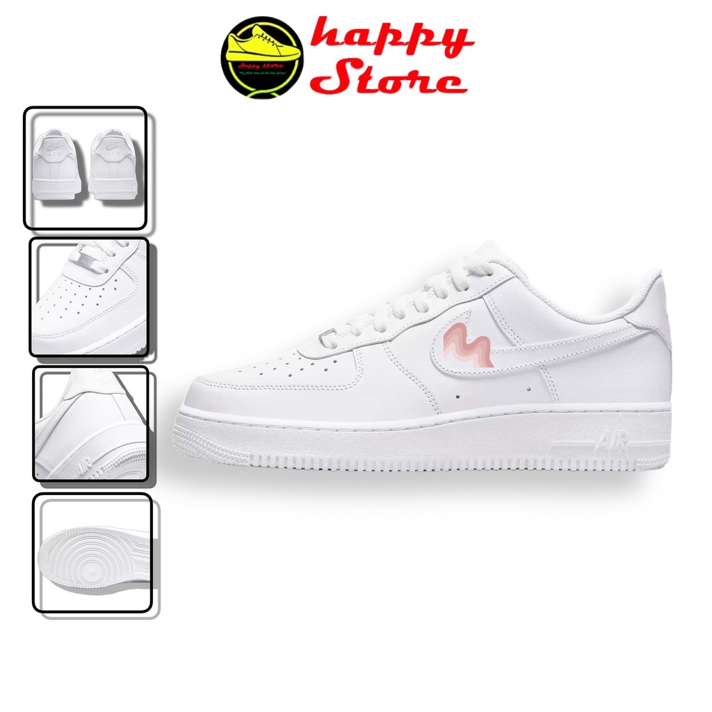 Giày af1 full trắng, giày thể thao sneaker air for one nam nữ full box bill Happy_shop >