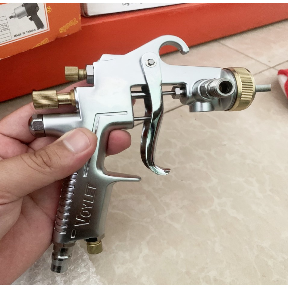 Súng Phun Sơn Voylet F-100G Đầu Phun 1.0-1.3-1.6mm