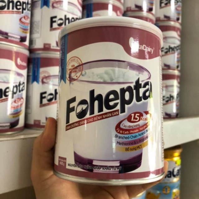 Fohepta- Sữa cho người suy gan 400g (hàng kênh y tế)